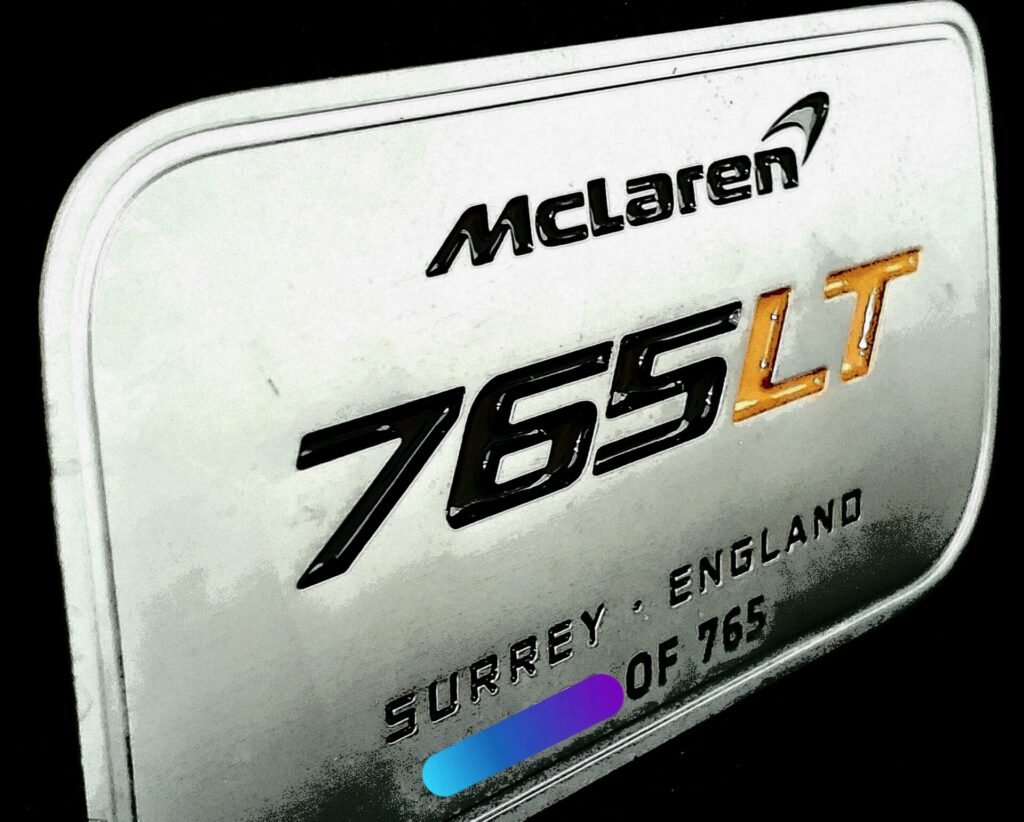 【世界７６５台限定車】McLaren