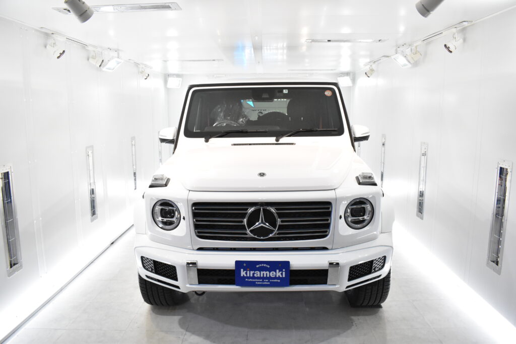 【Mercedes-Benz Gclass】コーティング大阪・兵庫・神戸