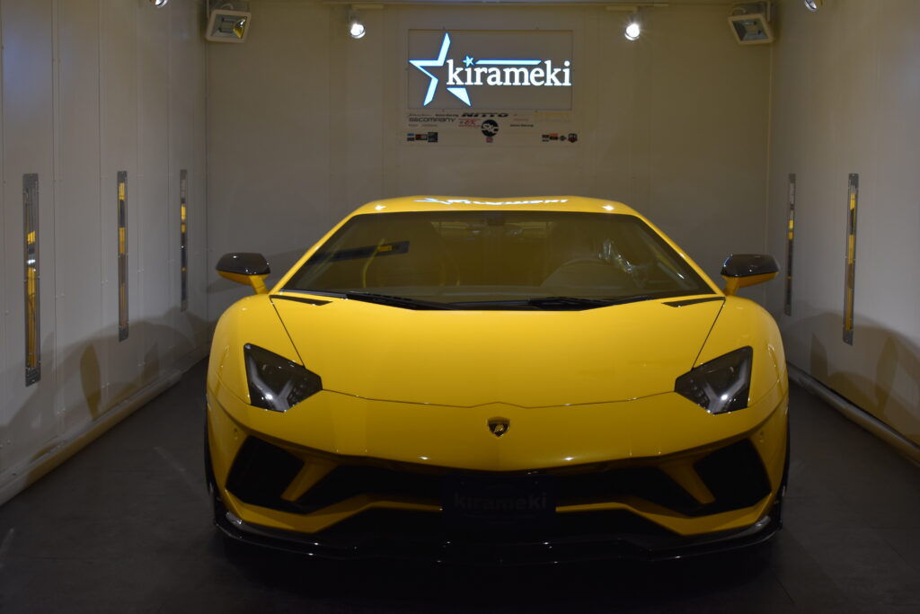【Lamborghini Aventador】カーコーティング神戸