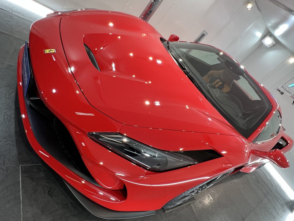 【F8スパイダー】Ferrariコーティング大阪