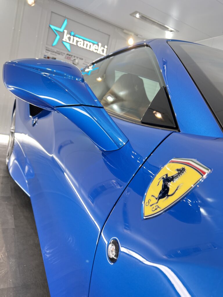 神戸コーティング専門店FerrariF8スパイダー
