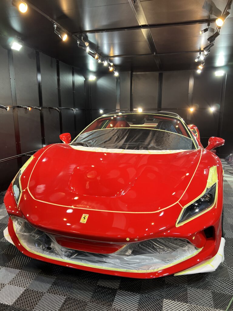 FerrariF8コーティング神戸大阪兵庫