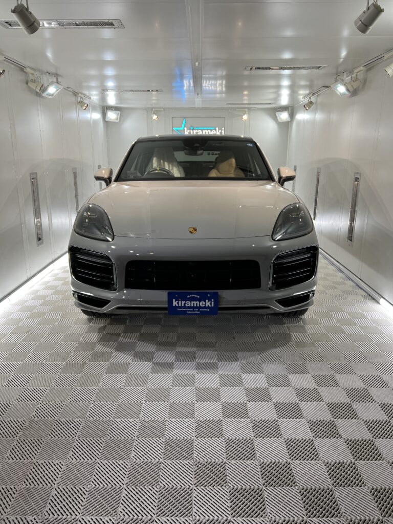 Porscheカイエンコーティング神戸大阪兵庫