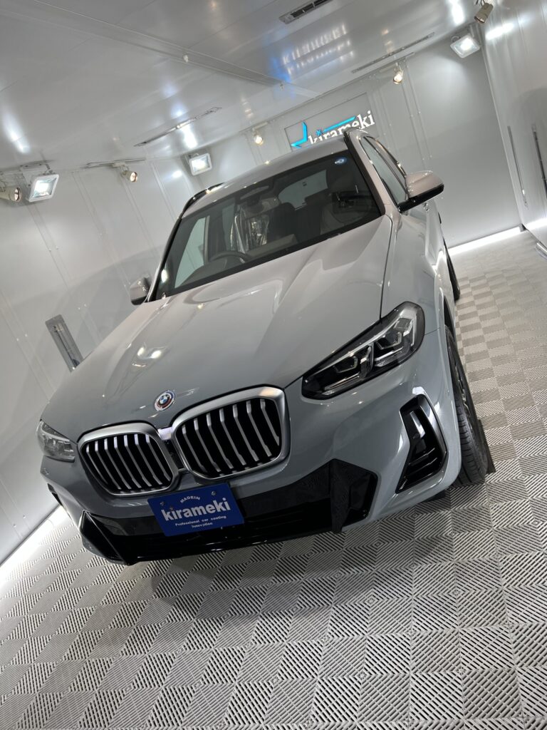 BMWX3コーティング大阪神戸兵庫
