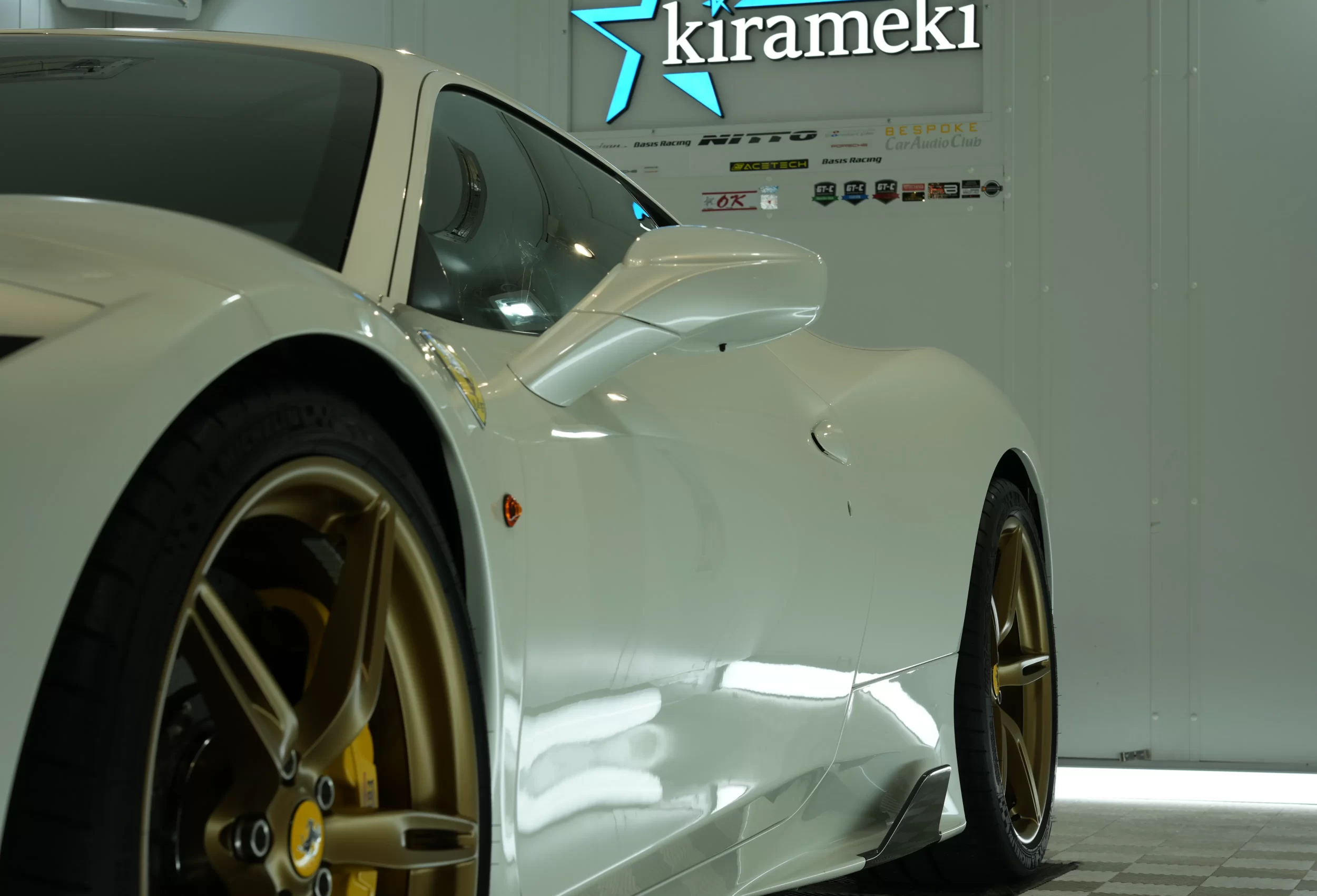 フェラーリコーティング,458コーティング,大阪コーティング専門店,神戸コーティング専門店,