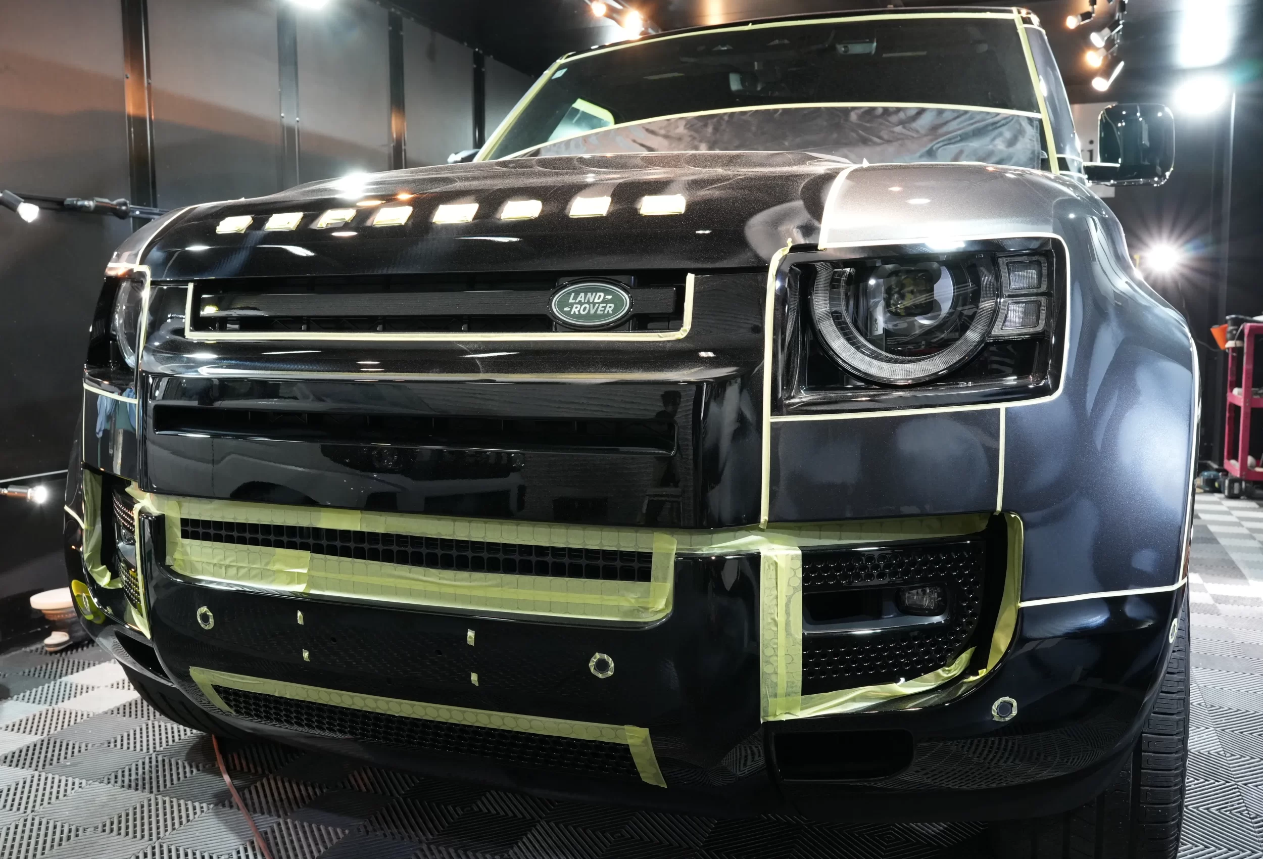 ディフェンダー110コーティング,サーブフェイス,大阪コーティング専門店,神戸コーティング専門店