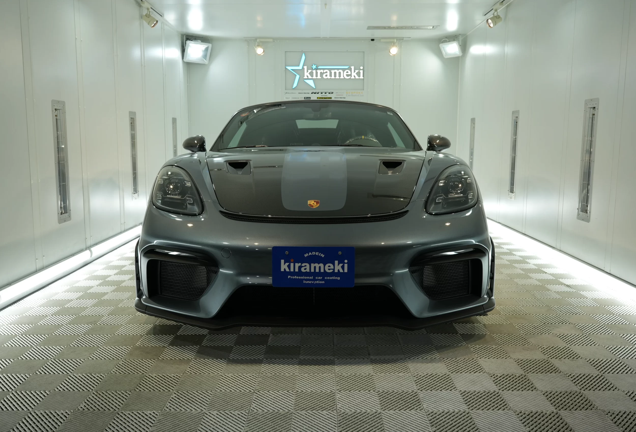 ポルシェ718スパイダーRSコーティング,セラミックコーティング,サーブフェイス,大阪コーティング専門店,神戸コーティング専門店