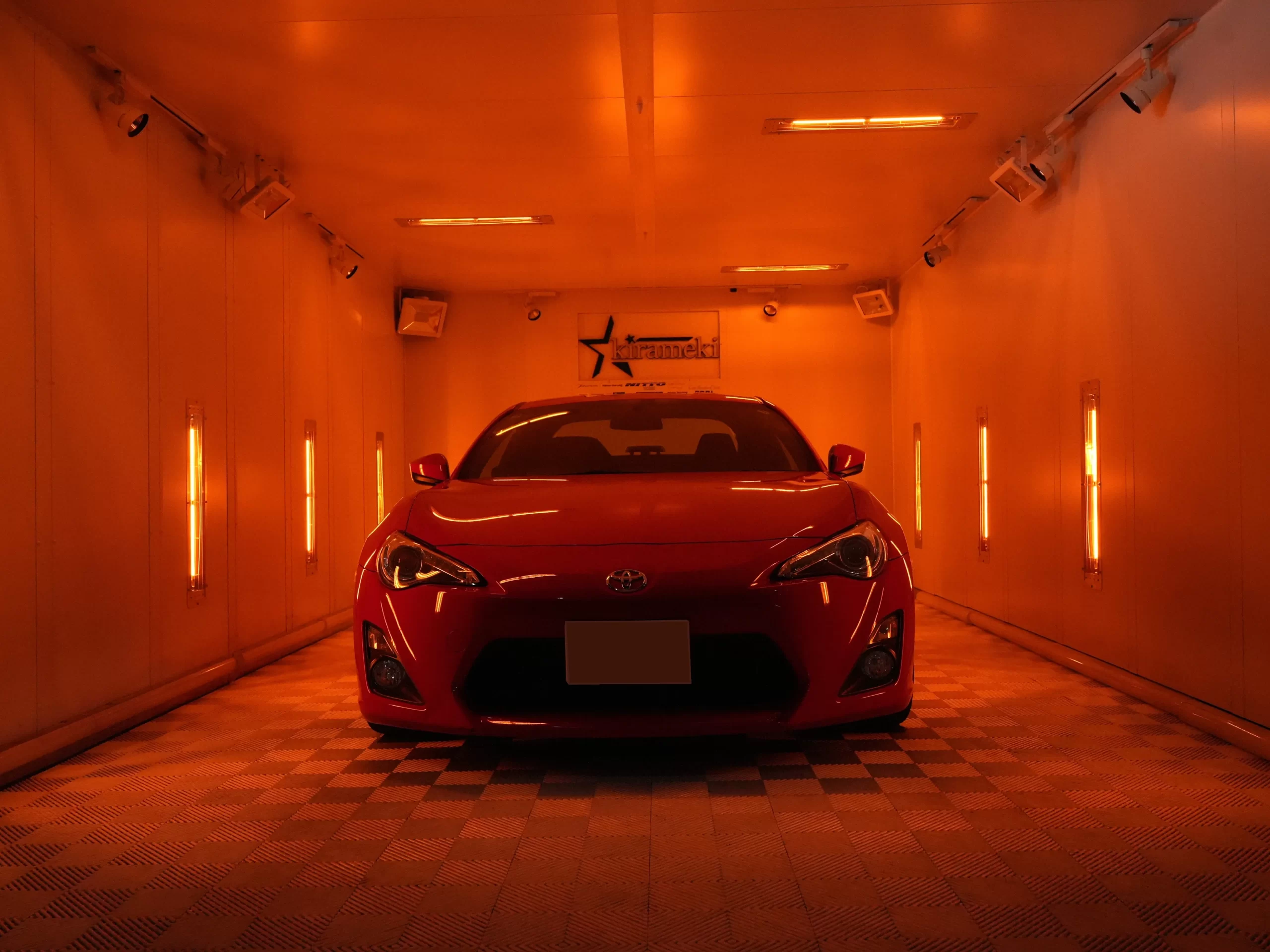 トヨタ８６磨きコーティング,経年車中古車コーティング,大阪カーコーティング,神戸カーコーティング