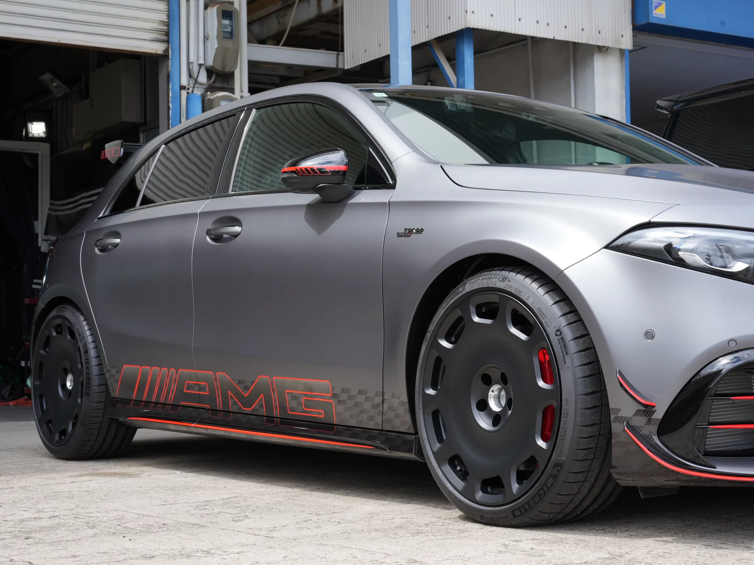 AMGA45コーティング,プロテクションフィルム,マットコーティング,大阪カーコーティング,神戸カーコーティング