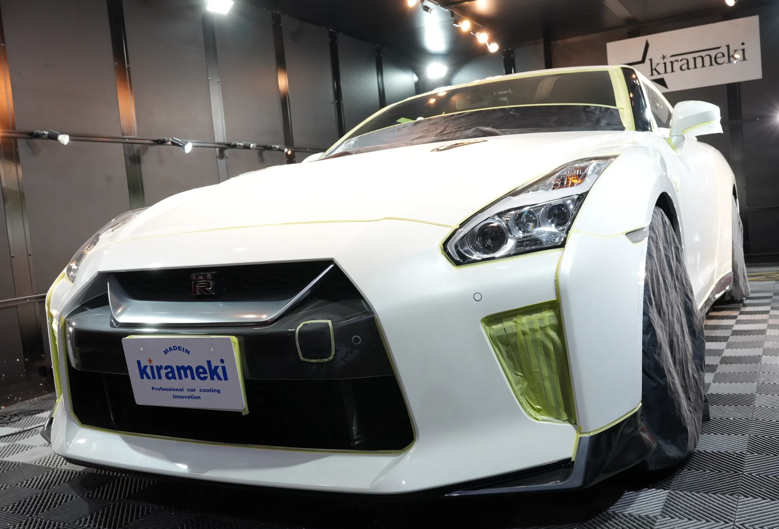日産GTRコーティング大阪カーコーティング,神戸カーコーティング,セラミックコーティング