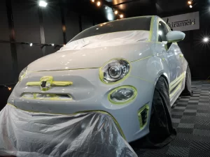 アバルト595コーティング,大阪カーコーティング,神戸カーコーティング