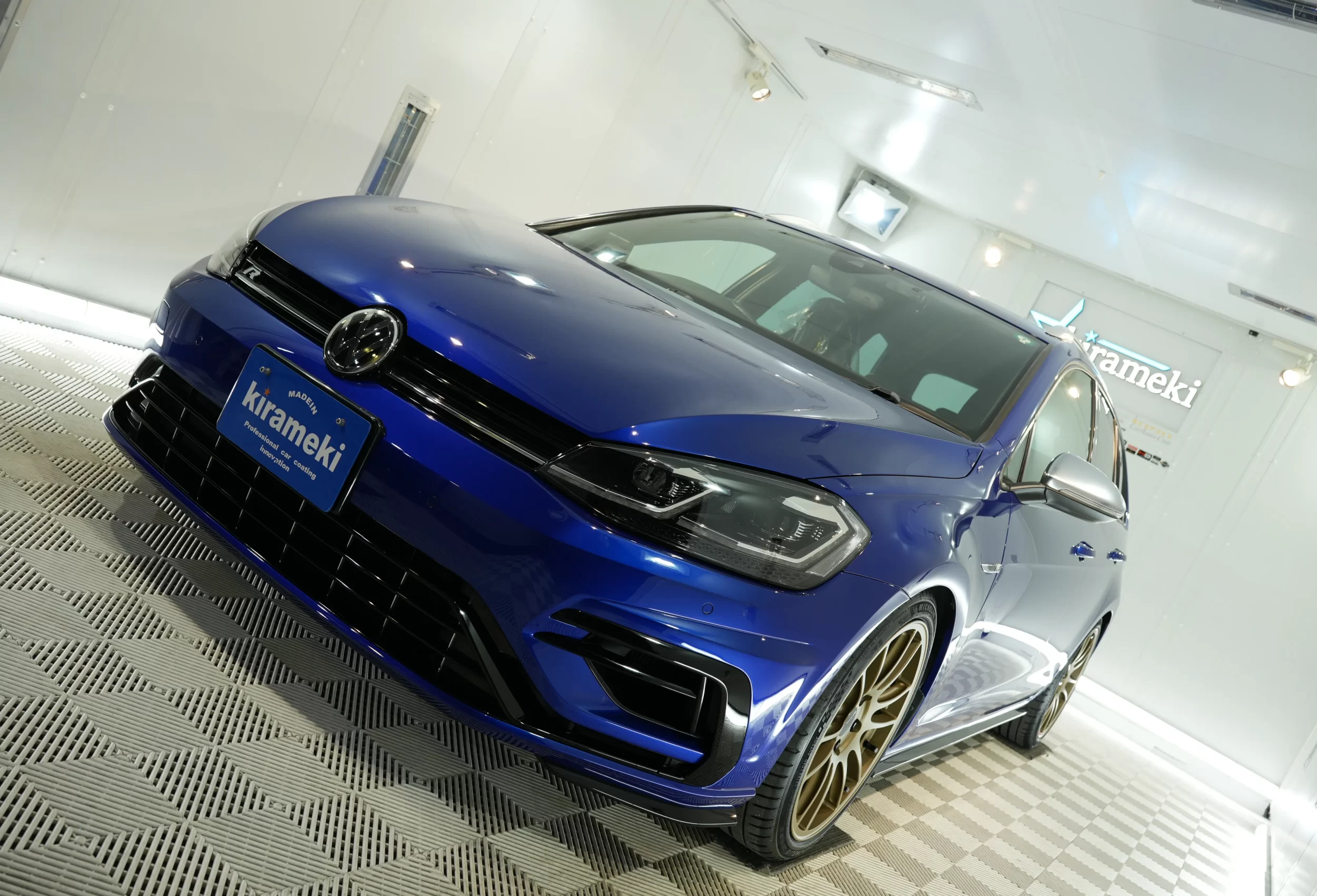 VWゴルフヴァリアントコーティング,カーコーティング大阪,カーコーティング神戸,セラミックコーティング