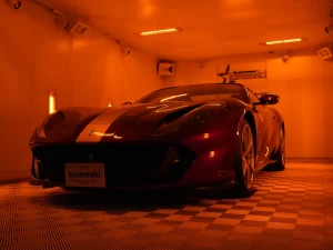 フェラーリ８１２GTSコーティング,大阪カーコーティング,神戸カーコーティング