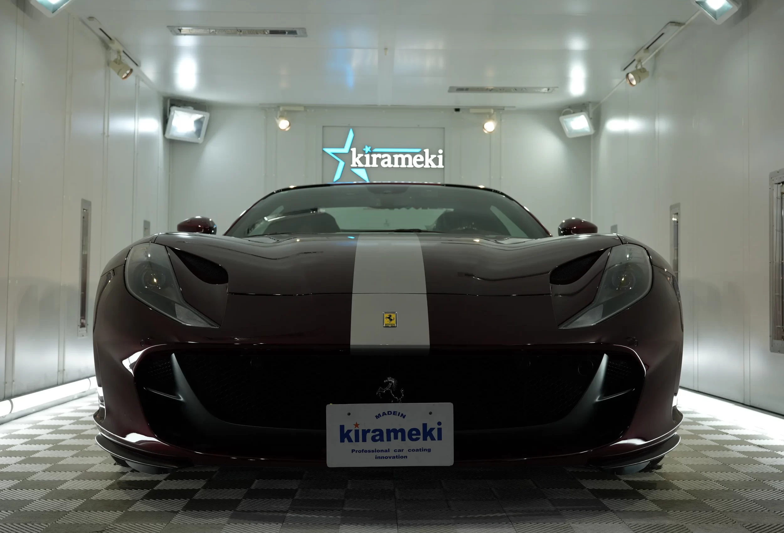 フェラーリ８１２GTSコーティング,大阪カーコーティング,神戸カーコーティング