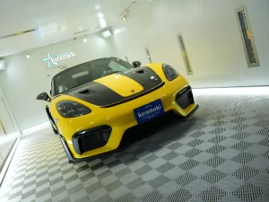 ポルシェ718スパイダーRSコーティング,大阪カーコーティング,神戸カーコーティング