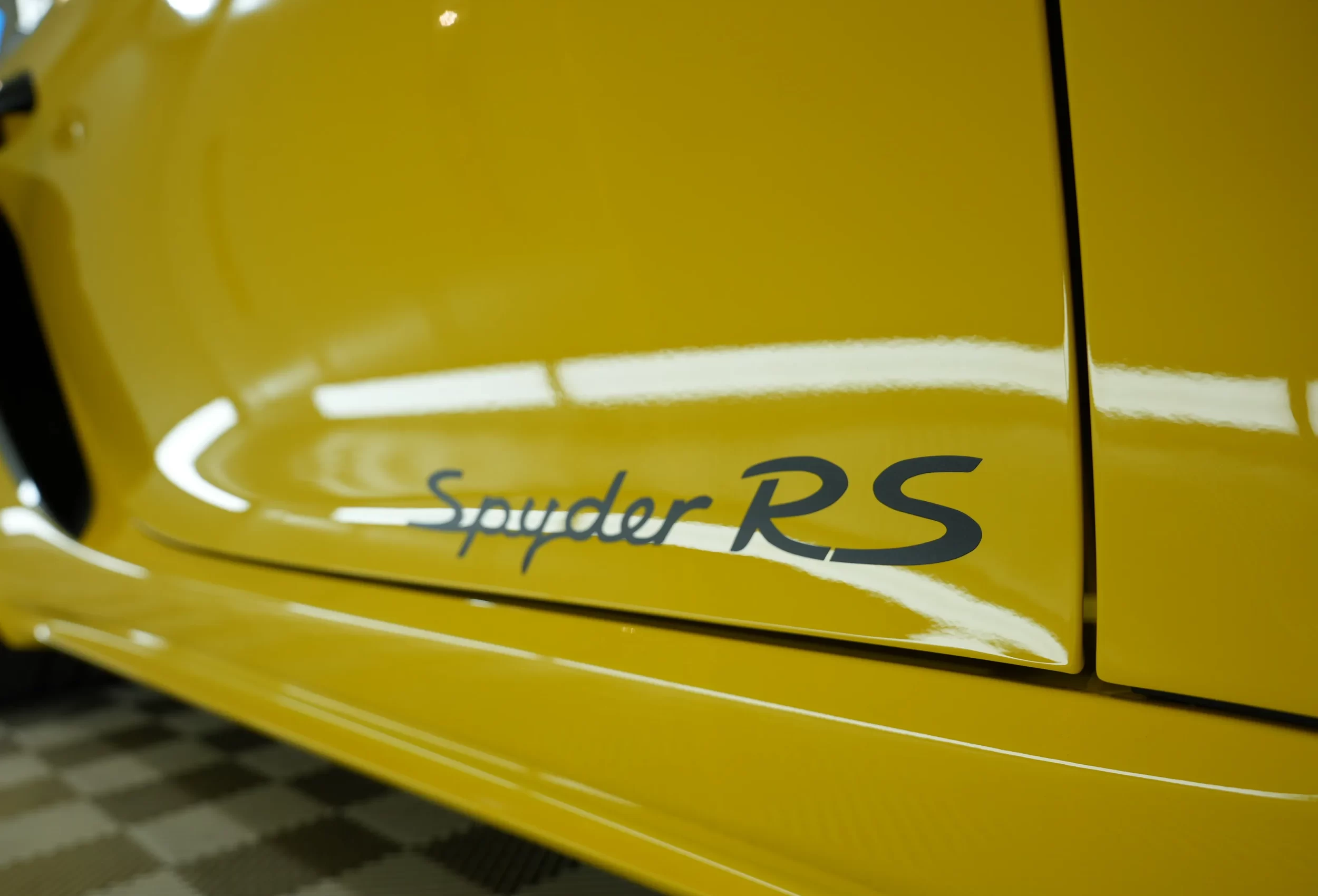 ポルシェ718スパイダーRSコーティング,大阪カーコーティング,神戸カーコーティング