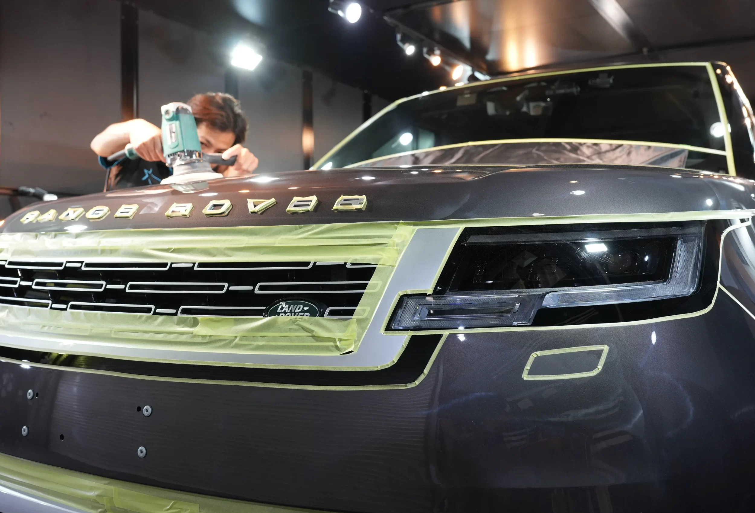 レンジローバーコーティング,セラミックコーティング,大阪コーティング専門店,神戸コーティング専門店