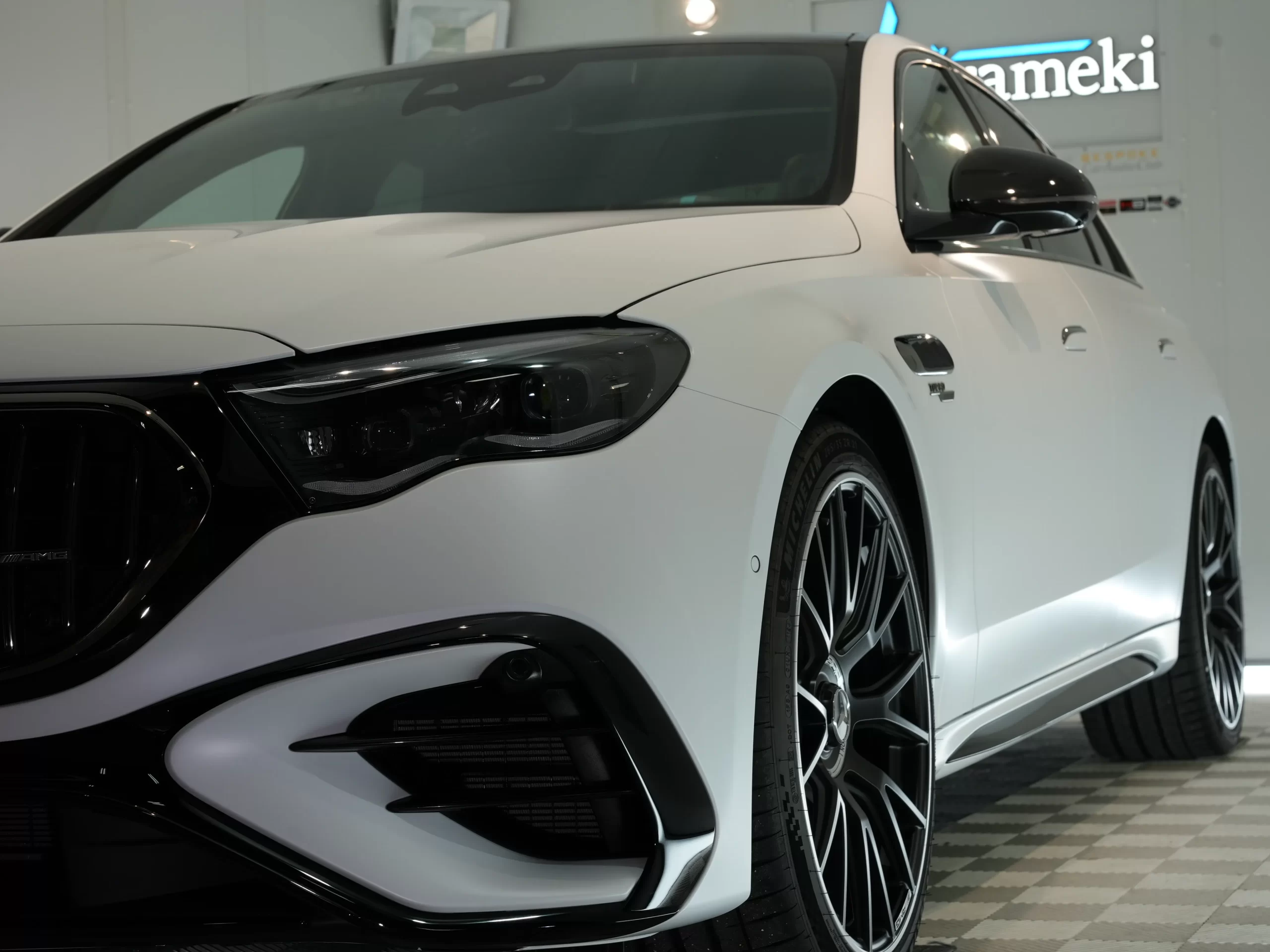 車雨染み,キズ,マットホワイトコーティング,大阪コーティング専門店,神戸コーティング専門店