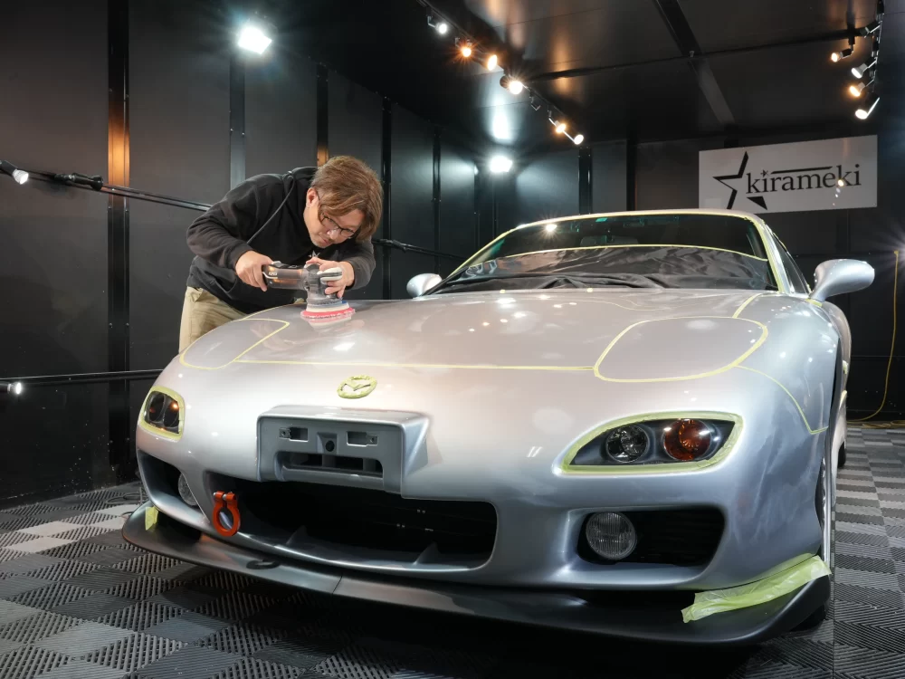 RX7コーティング,大阪コーティング専門店,神戸コーティング専門店,セラミックコーティング,サーブフェイス