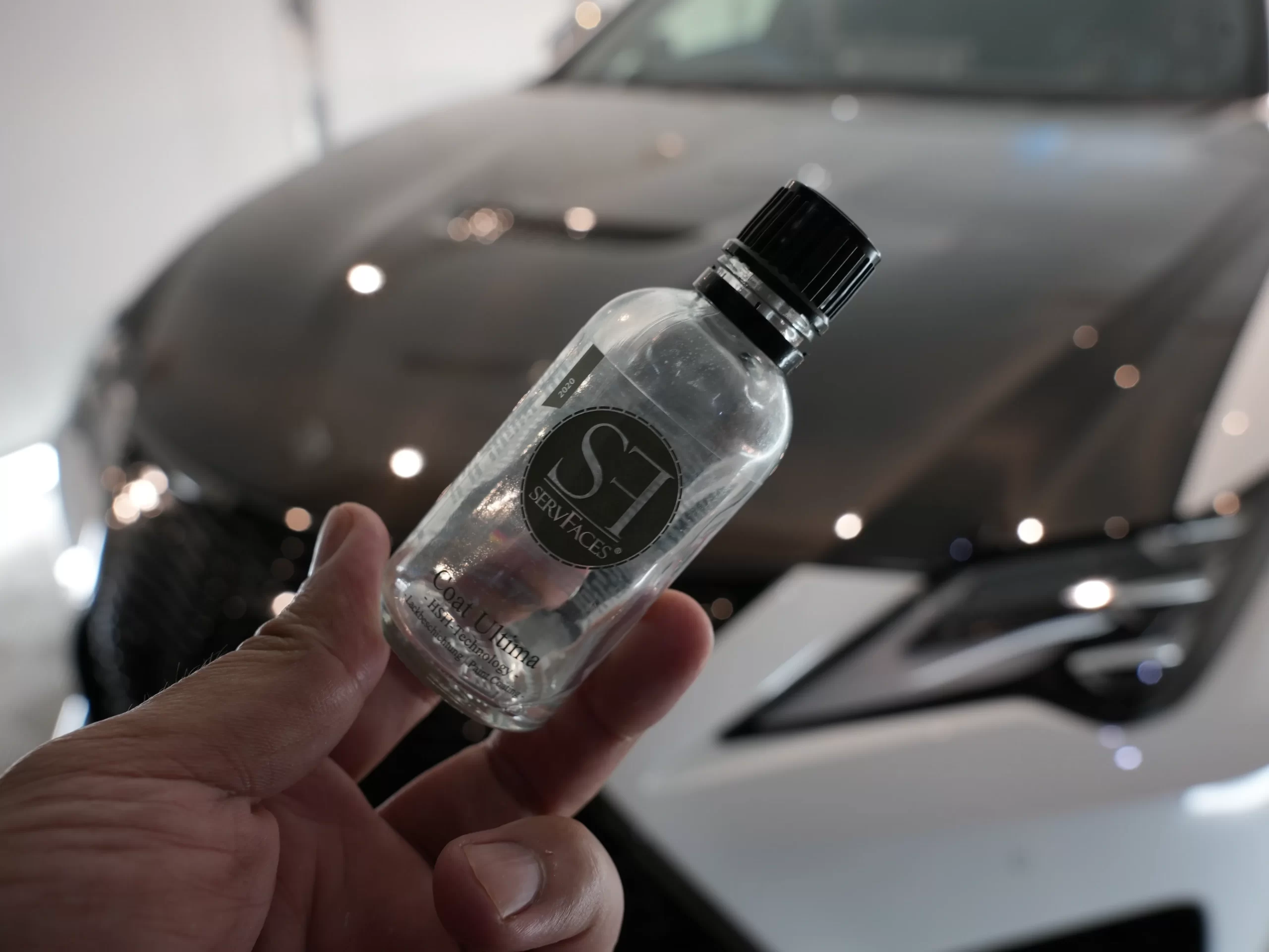 レクサスRCFコーティング大阪・兵庫コーティング専門店,サーブフェイス