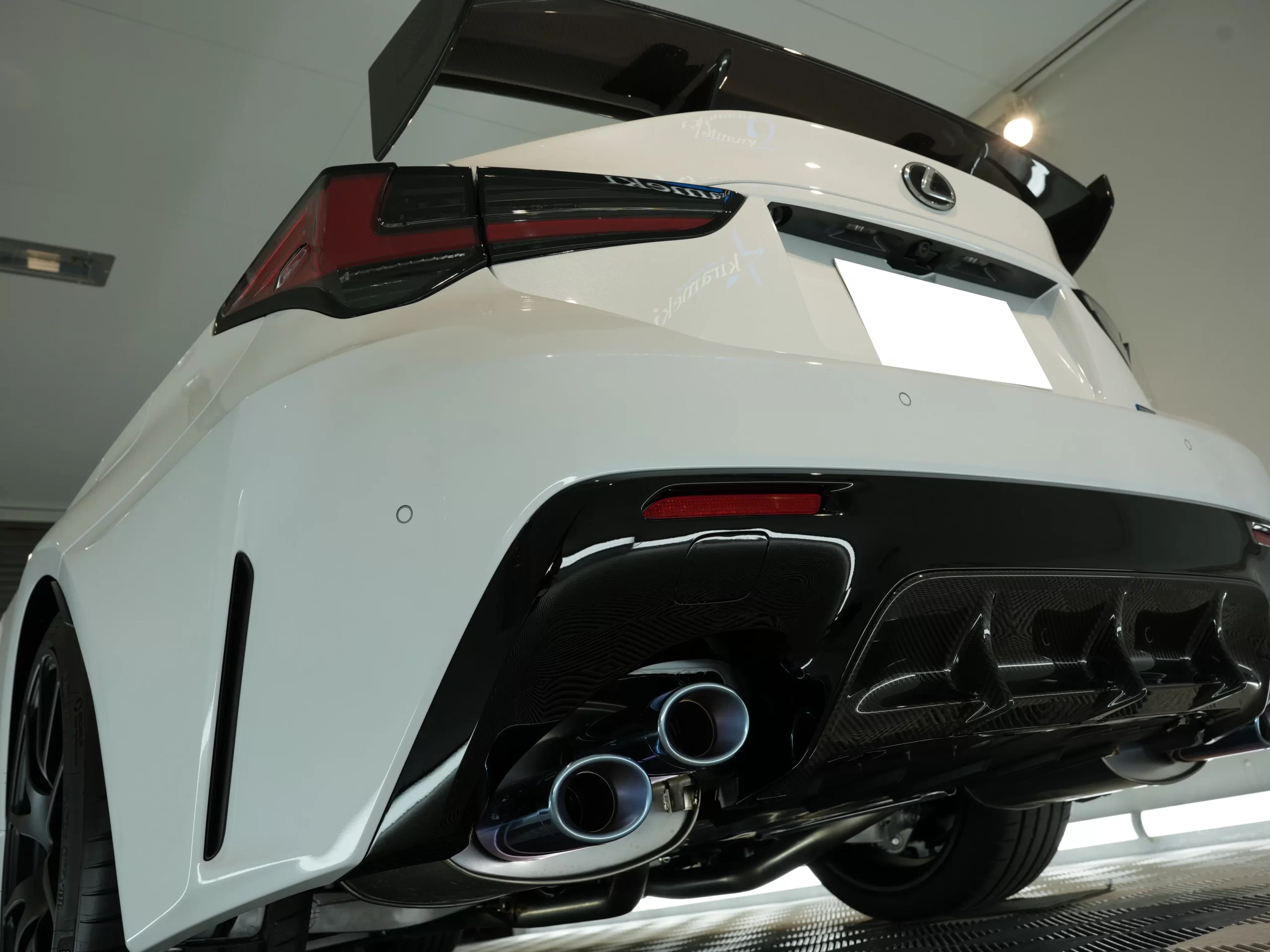 レクサスRCFコーティング大阪・兵庫コーティング専門店,サーブフェイス