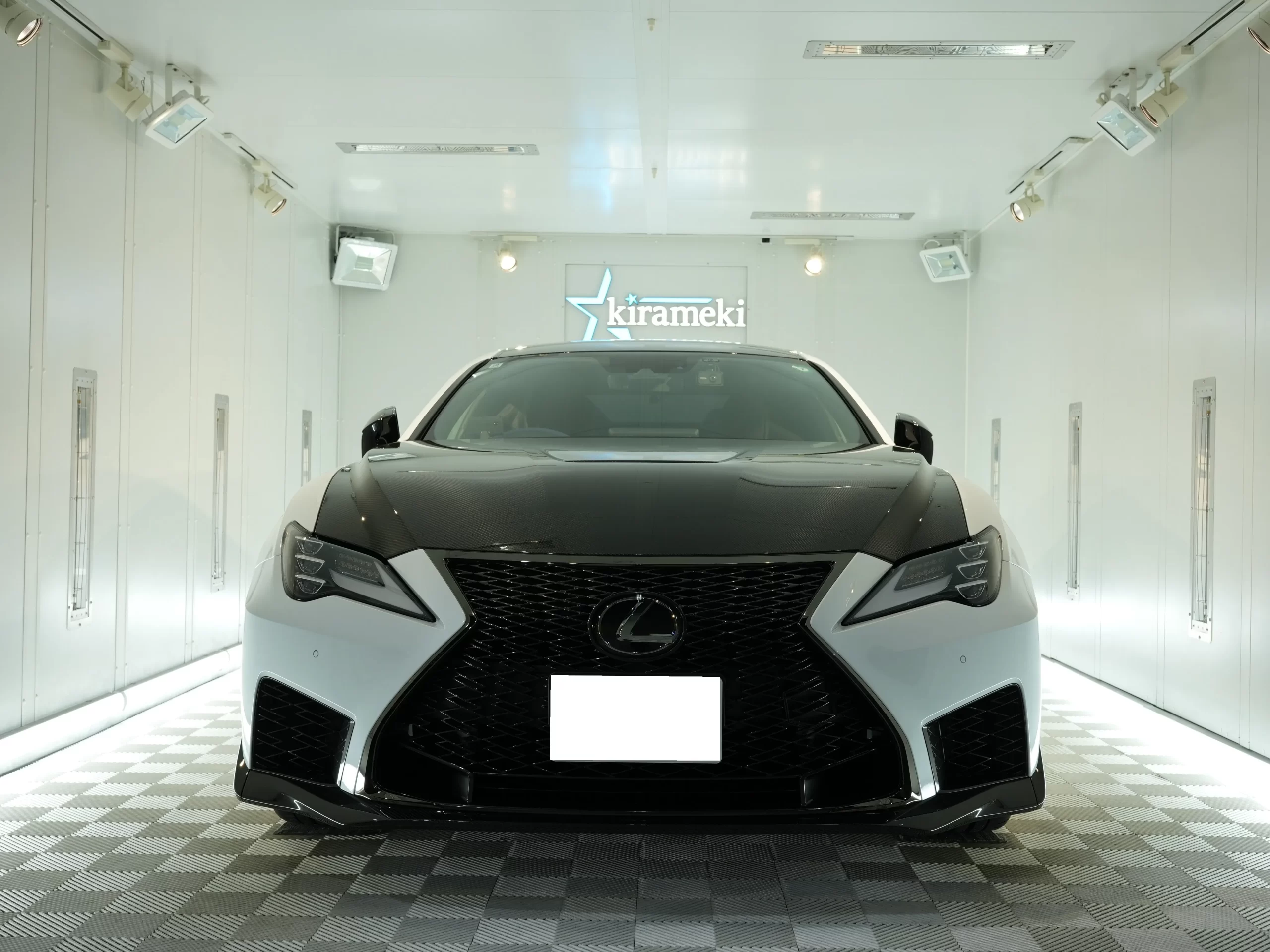 レクサスRCFコーティング大阪・兵庫コーティング専門店,サーブフェイス