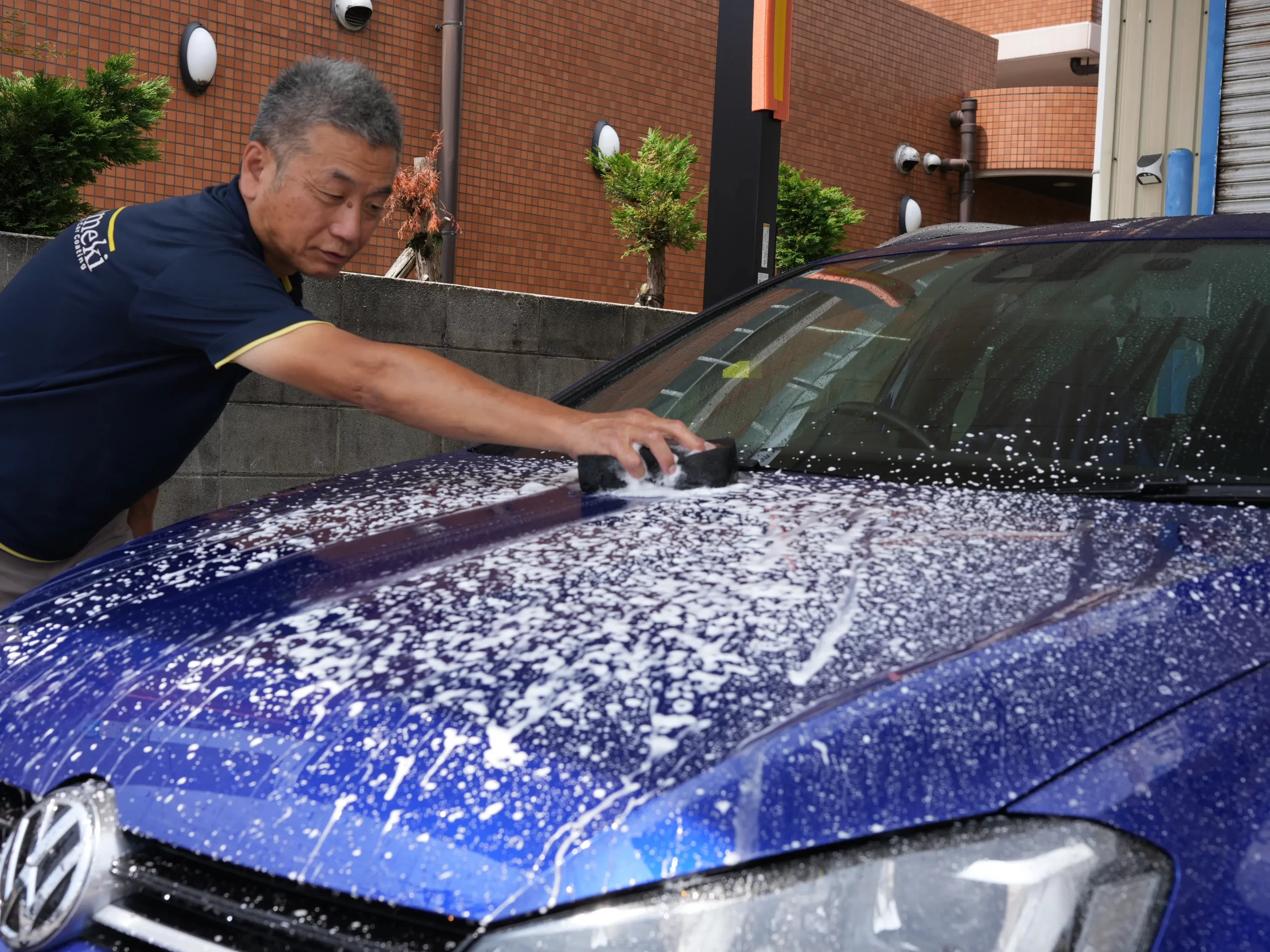 黄砂花粉洗車,大阪コーティング専門店,神戸コーティング専門店