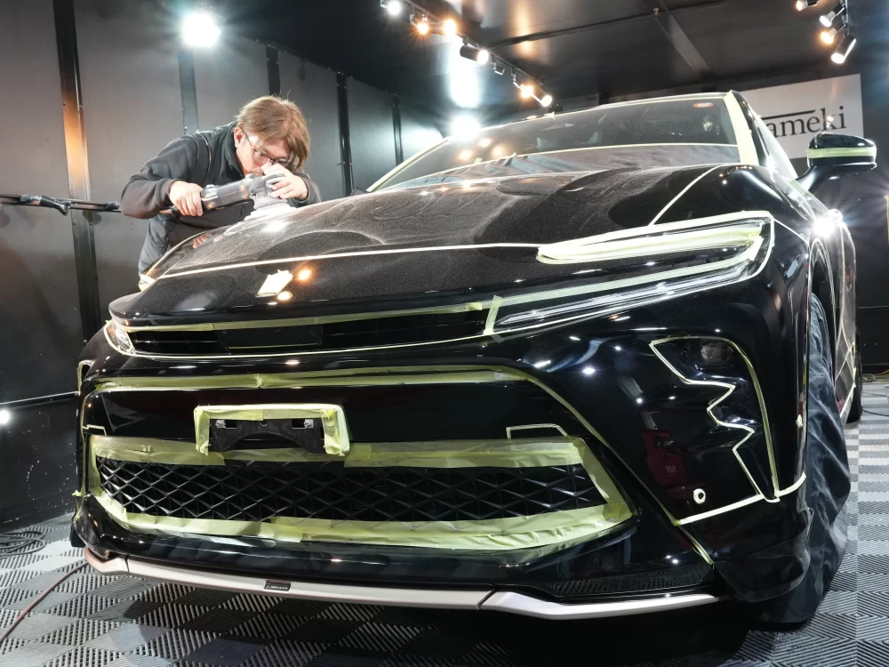 クラウンスポーツコーティング,黒い車洗車方法,車キズ,西宮コーティング専門店,宝塚コーティング専門店