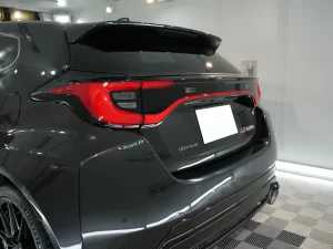 GRヤリス プレシャスブラックパール コーティング施工 リア 兵庫 大阪 kirameki