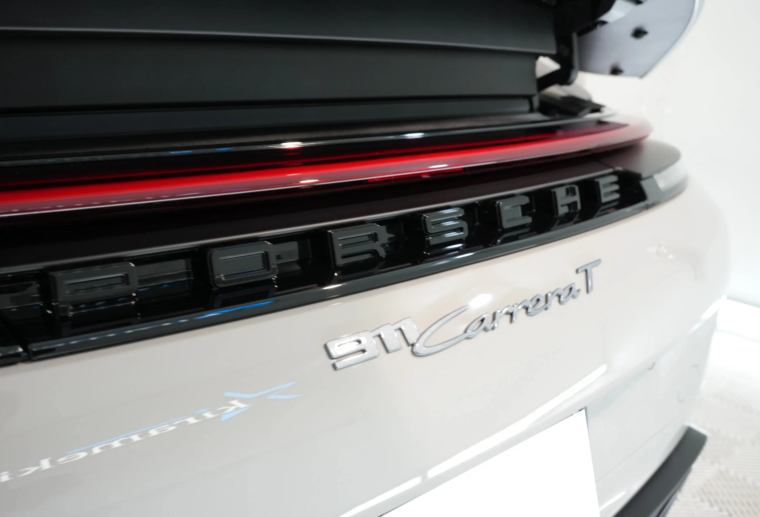 ポルシェ 911 Carrera T リアエンブレム コーティングツヤ 兵庫 大阪 kirameki