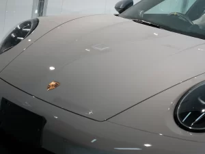 ポルシェ 911 クレヨン フロントボンネット ツヤ感 兵庫 尼崎 kirameki