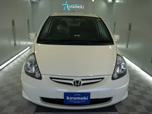 ホンダ フィット フロント正面 磨きツヤ感 加古川 兵庫 kirameki