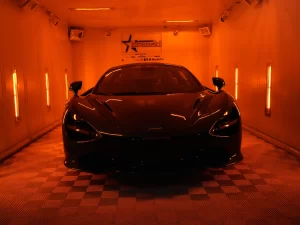 マクラーレン750S 赤外線ヒーター 焼き付け乾燥ブース 兵庫 大阪 kirameki