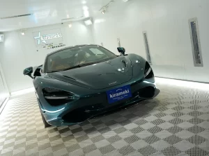 マクラーレン750S フロントビュー コーティング施工 兵庫 尼崎 kirameki