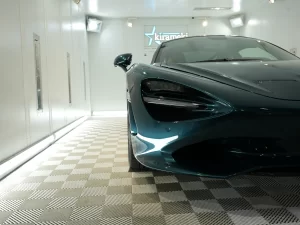 マクラーレン750S フロントヘッドライト ブース施工 兵庫 大阪 kirameki