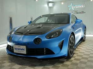 アルピーヌA110コーティング, マット塗装コーティング, 艶消しコーティング, 神戸コーティング専門店, 西宮コーティング専門店, 尼崎コーティング専門店, 兵庫カーコーティング