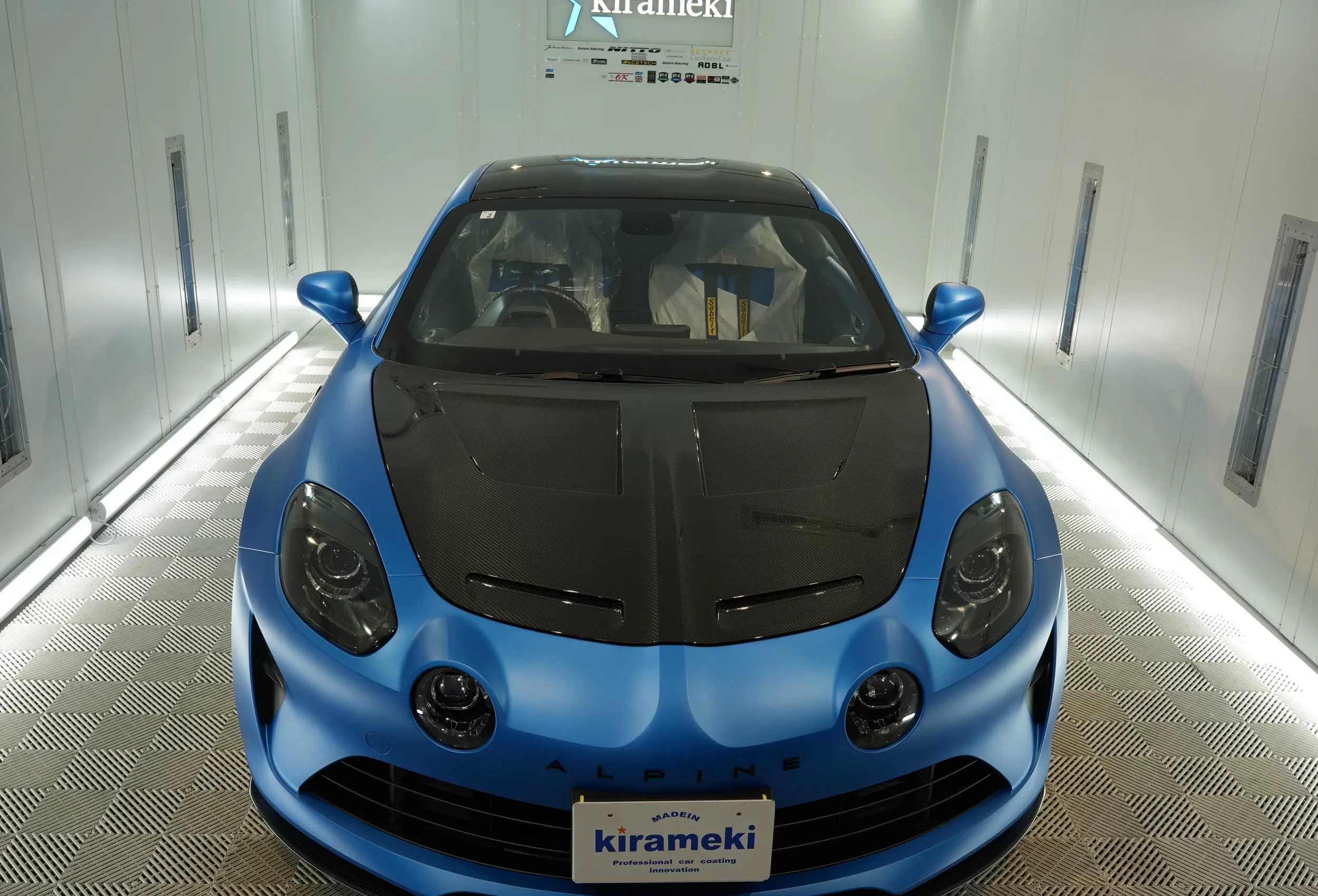 アルピーヌA110コーティング, マット塗装コーティング, 艶消しコーティング, 神戸コーティング専門店, 西宮コーティング専門店, 尼崎コーティング専門店, 兵庫カーコーティング