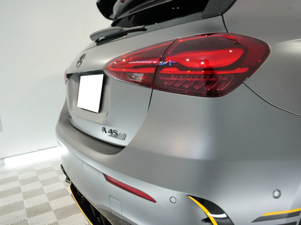 メルセデスAMG A45s マット塗装コーティング完成写真 兵庫県尼崎市kirameki