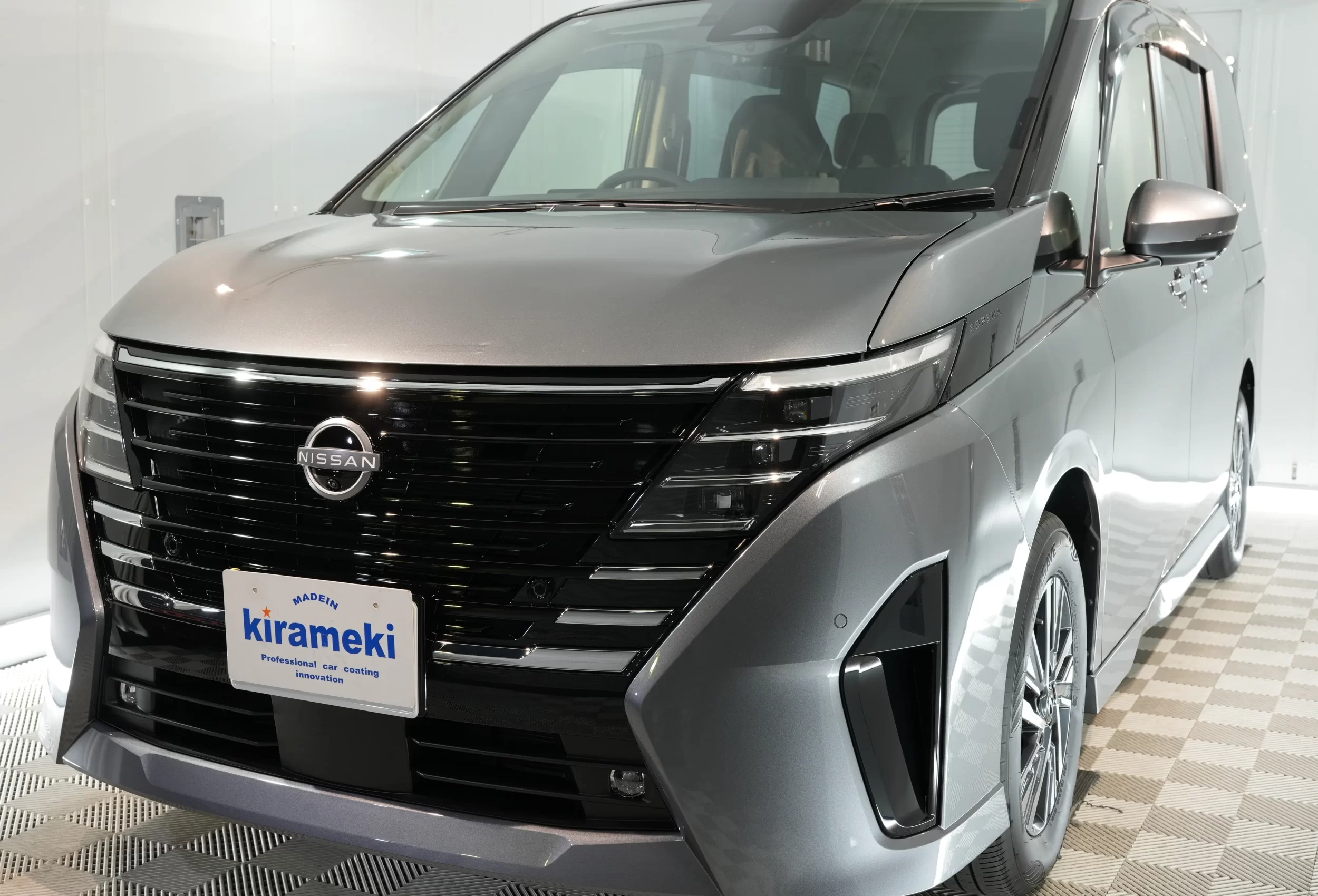 日産 セレナ ハイウェイスター ガラスコーティング施工 兵庫県尼崎市kirameki