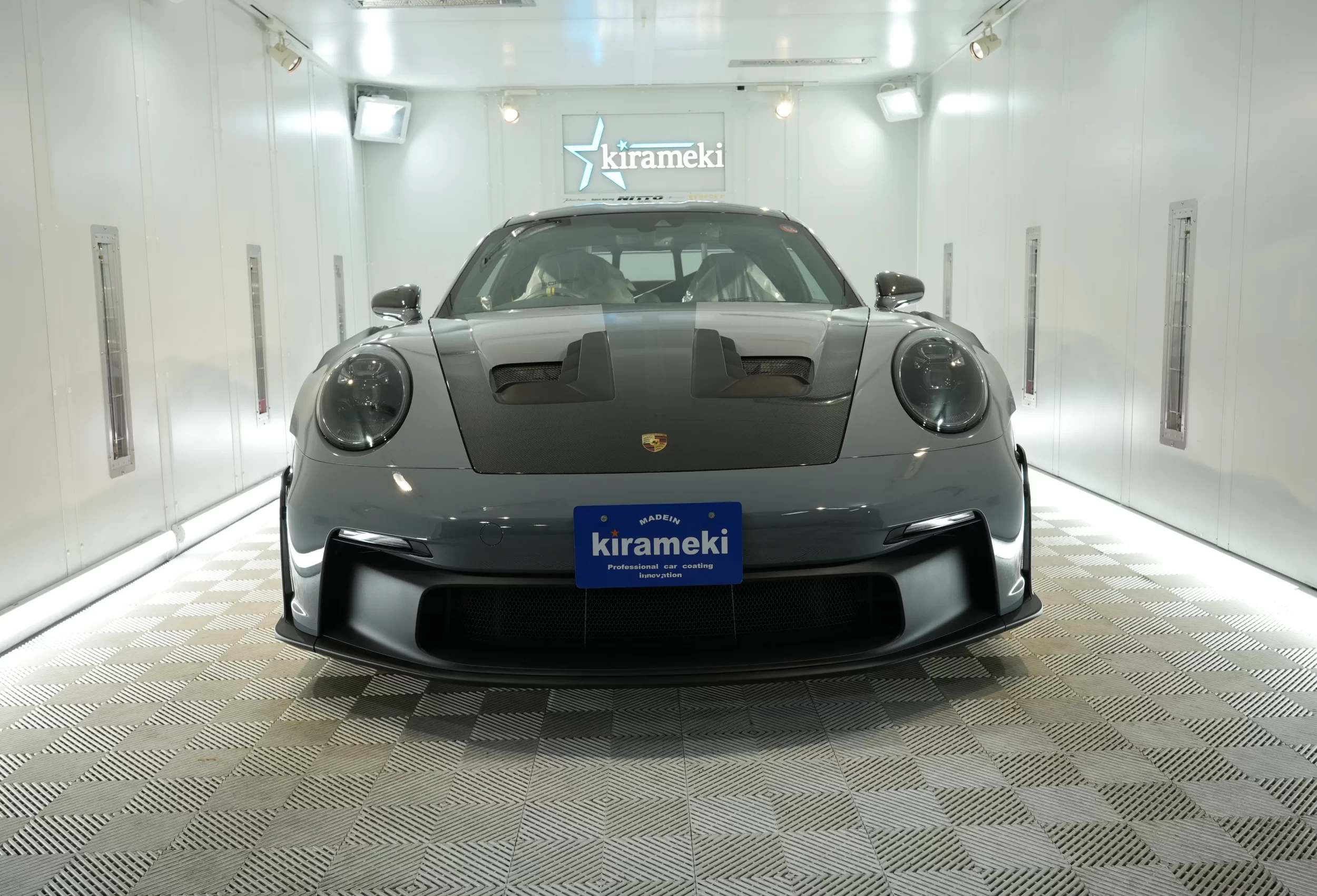 ポルシェ 911 GT3 RS ガラスコーティング 兵庫 尼崎 kirameki